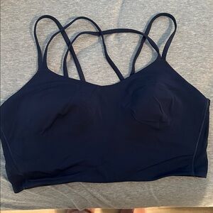 Lululemon Like a Cloud Longline Bra B/C (Club Blue) Size 12